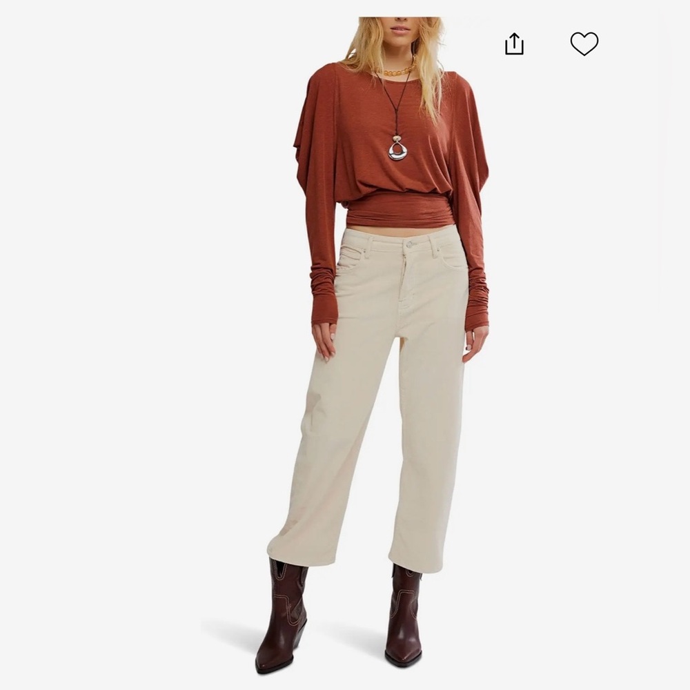 Free People Moxie Long Sleeve Top - Picture 5 of 9